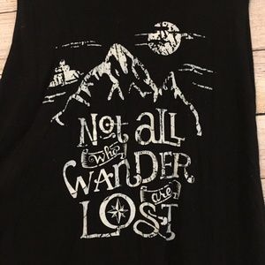 Wanderlust Flowy Tank